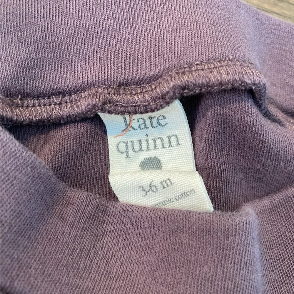 Kate Quinn Purple Diaper Cover - 3-6M